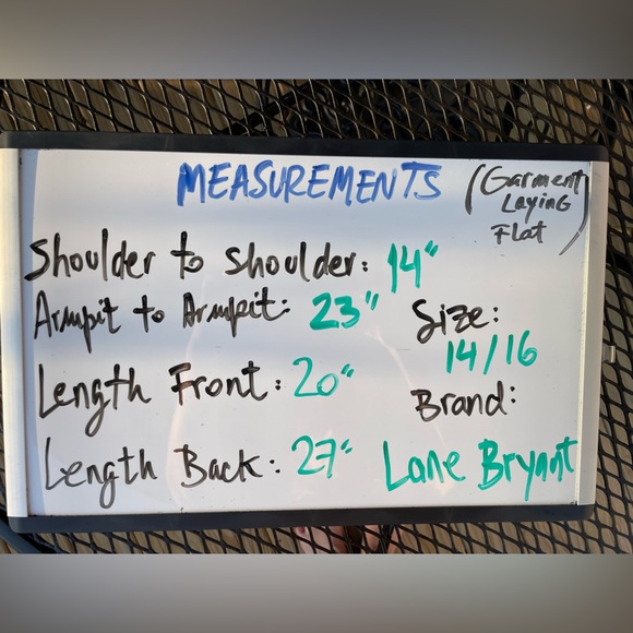 Lane Bryant Women’s Black Multicolor Floral Sheer High Low Blouse Sz 2X - Picture 11 of 11